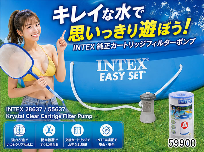 INTEX�J�[�g���b�W�t�B���^�[�|���v